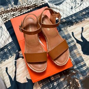 Brown Strappy Sandals
